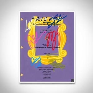 Friends Pilot (Purple Cover) Script Limitierte Signature Edition