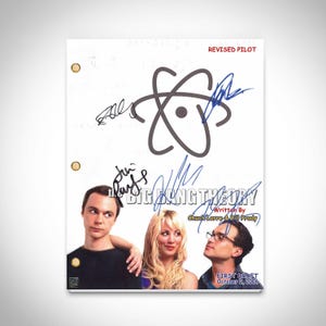 The Big Bang Theory Pilot Script Limited Signature Edition
