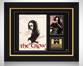 The Crow Script Limited Signature Edition Custom Frame