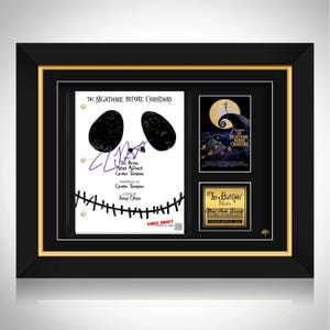 Original autograph tim burton - Etsy 日本