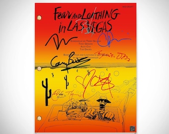 Fear and Loathing in Las Vegas Script Limited Signature Edition