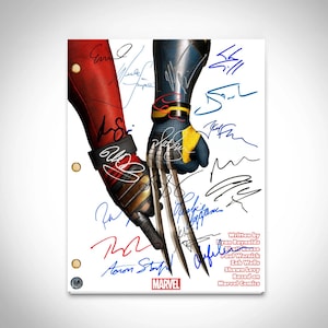 Deadpool & Wolverine Transcript Limited Signature Edition