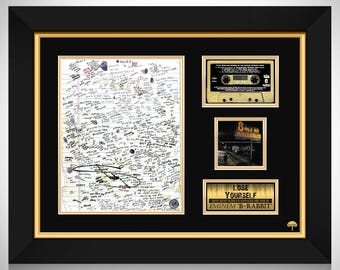 エミネム　直筆サインPhoto エミネム サイン入りポスター - 本物かどうかチェック : r/Eminem