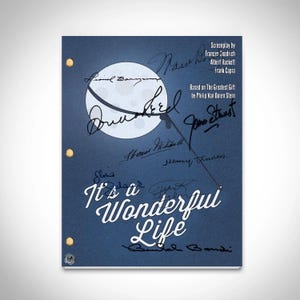 It&#39;s a Wonderful Life (1946) Script Limited Signature Edition