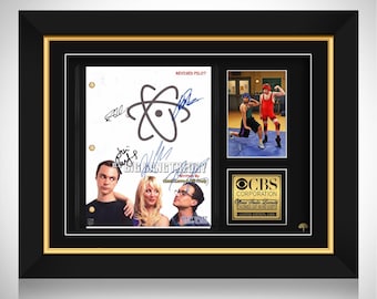 Jim Parsons Big Bang Theory Framed Autograph Picture - Sheldon Cooper Signed Print Display | US Letter Size Gift - View #6