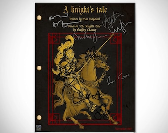 A Knight&#39;s Tale Script Limited Signature Edition