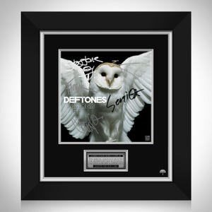 Deftones - Diamond Eyes LP Cover Limitierte Signature Edition Custom Frame