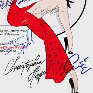 Roger Rabbit Script Limited Signature Edition Custom Frame - Etsy