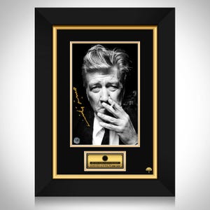 David Lynch Memorial Photo Limited Signature Edition Custom Frame