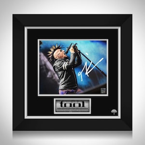 Tool - Maynard James Keenan Photo Limited Signature Edition Custom Frame