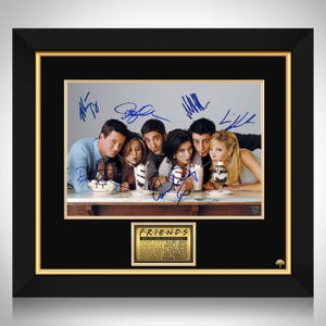 Friends Cast Mini Poster Limitierte Signature Edition Custom Rahmen