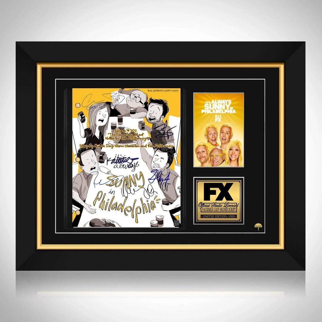 It's Always Sunny in Philadelphia Script Limited Signature Edition ...