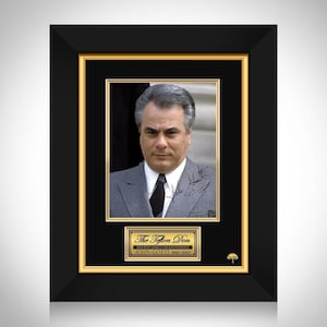 John Gotti Photo Limited Signature Edition Custom Frame