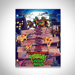 Teenage Mutant Ninja Turtles: Mutant Mayhem Script Limited Signature Edition