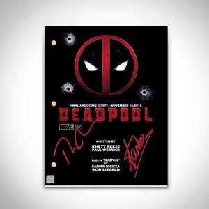 Deadpool Script Limited Signature Edition