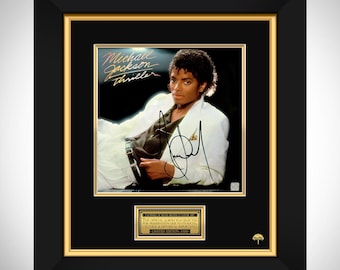 Michael Jackson Autograph Art: Limited Edition [1 of 100] Collage