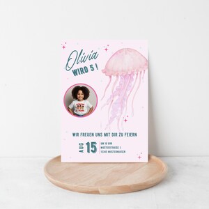 Ecard Digital Birthday Invitation | Personalized Invitation | Invitation Card to Send via WhatsApp | Birthday | Children&#39;s Birthday