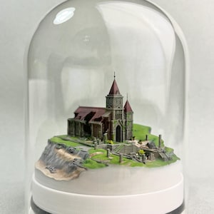 Miniature model of the Temple of Time