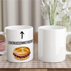 Mug &quot;Leberkassemmefriedhof&quot; – Funny I Bavarian I Leberkäse I Oktoberfest I Gift I Tradition I Food I Butcher I Saying I Dialect