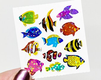 Sandylion Prismatic Vintage Sticker Mod - Little Fish