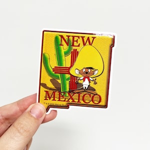 Vintage NEW MEXICO Speedy Gonzales Looney Tunes Y2K Large Vending Machine Sticker - New in Sleeve