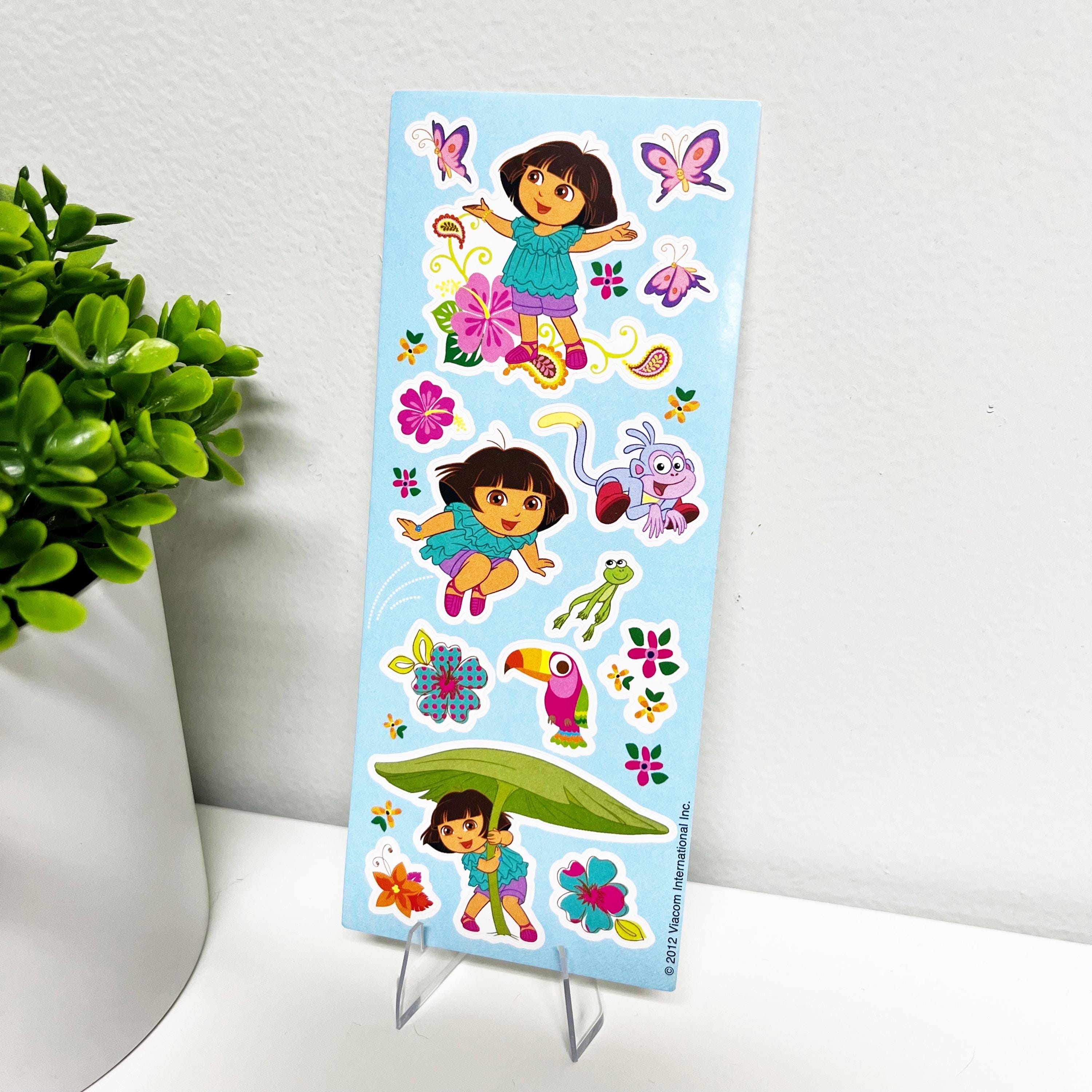 Dora the Explorer & Boots Half Sticker Sheet - Etsy