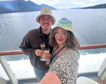 Bucket Hat - Handmade from Upcycled Quilts & Textiles