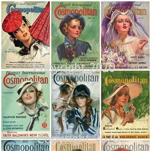 Cosmopolitan magazine vintage - Etsy 日本