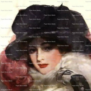 Harrison Fisher beauté victorienne Vintage fichier numérique, Art Print, Instant Télécharger JPG