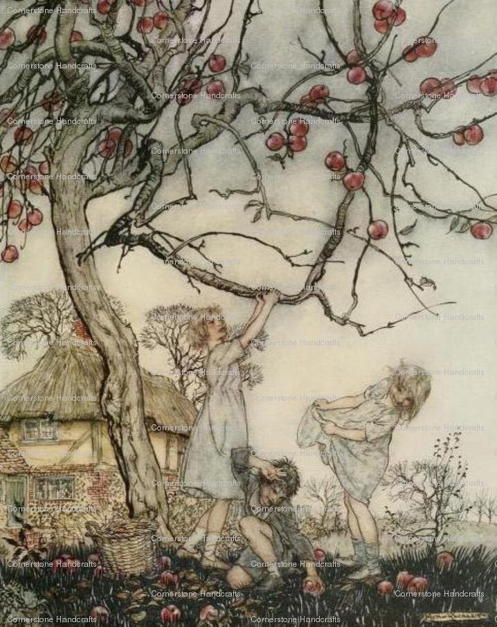 Arthur Rackman Artwork 5 Vintage RARE Fairy Tale Art Prints by Arthur Rackham Instant Digital ...
