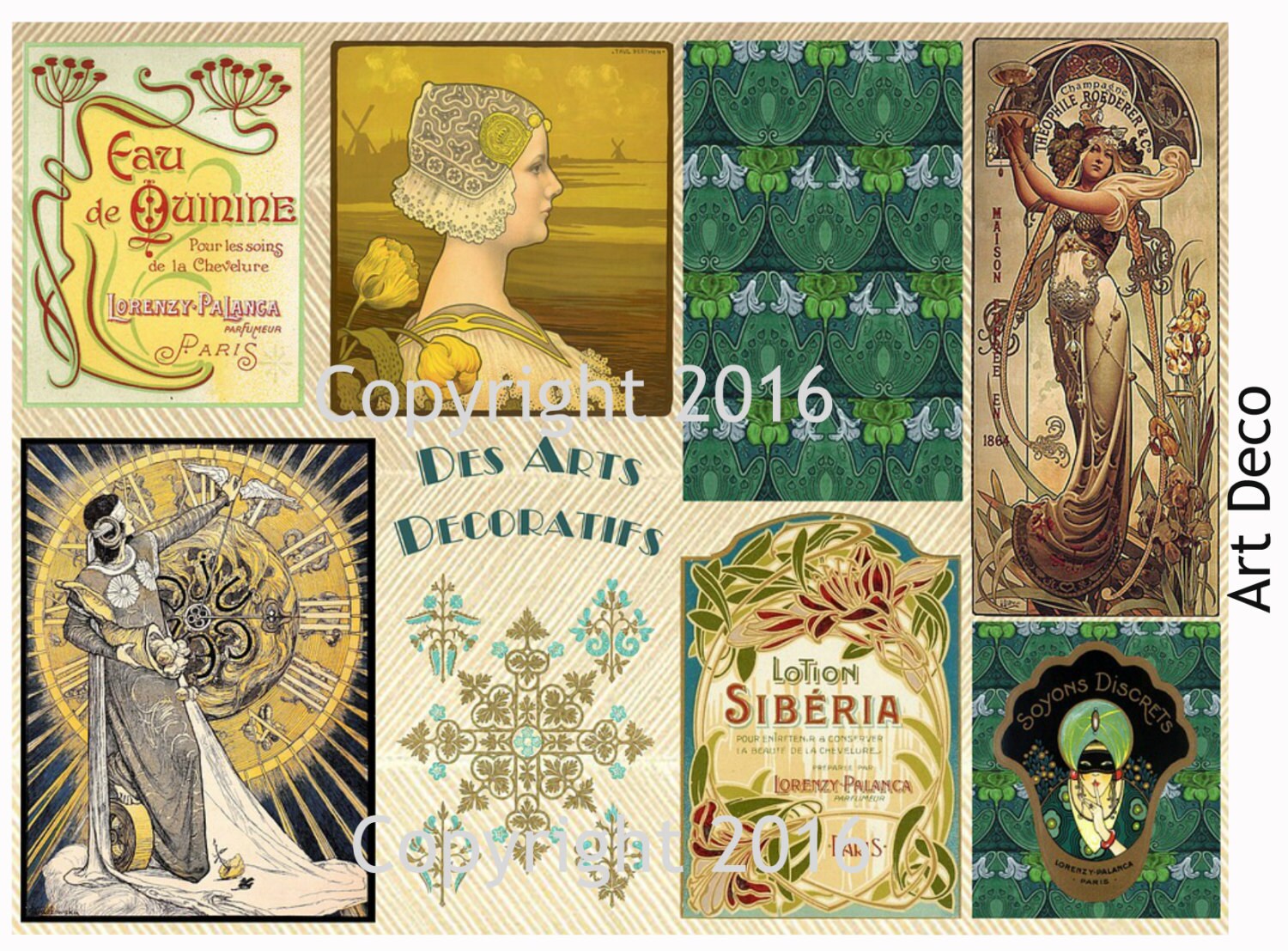 Art Deco Postcards