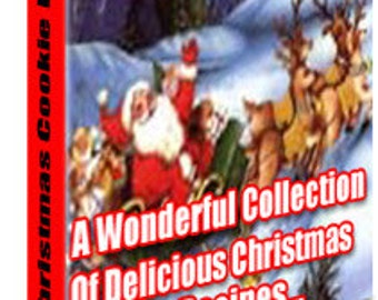 Livre de recettes de biscuits de Noël Téléchargement numérique instantané