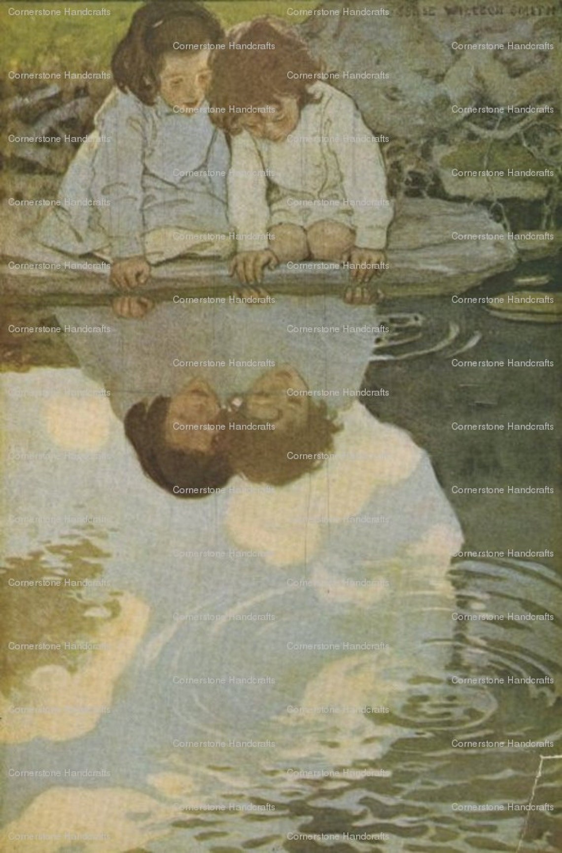 5 VINTAGE Nursery Art Prints by Jessie Willcox Smith Classic Etsy