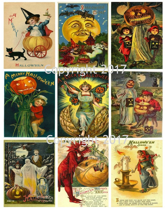 Labels Decoupage Scrapbooking Vintage Printed Collage Sheet English Fairy Tales #101 by Arthur Rackham