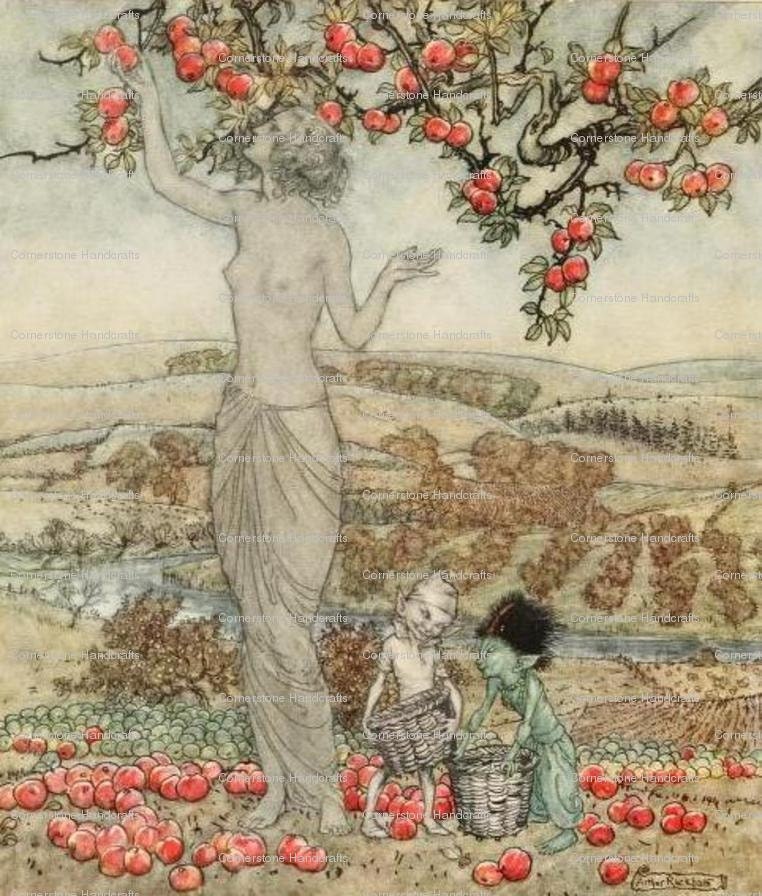 5 Vintage RARE Fairy Tale Art Prints by Arthur Rackham Instant Digital ...