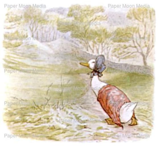 Art Prints of Jemima Puddle Duck by Beatrix Potter