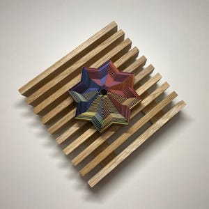 Fidget Toy | STAR | Anti-Stress Toy | Sensory Toy | Wiggly Toy Rot-Gelb-Blau