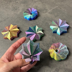 Fidget Spielzeug Geometrische Formen | Anti-Stress-Spielzeug | Sensorisches Spielzeug | Zappelspielzeug