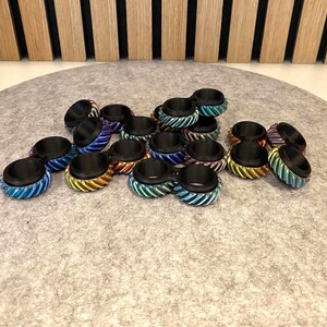 Fidget Ring | Anti-Stress | Fidget | Spinner | 3D Deko |  Geduldsspiel |  Motorik Spielzeug |  ADHS