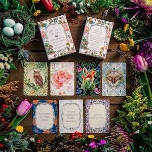 Una baraja de esperanza: 52 cartas de afirmaciones positivas