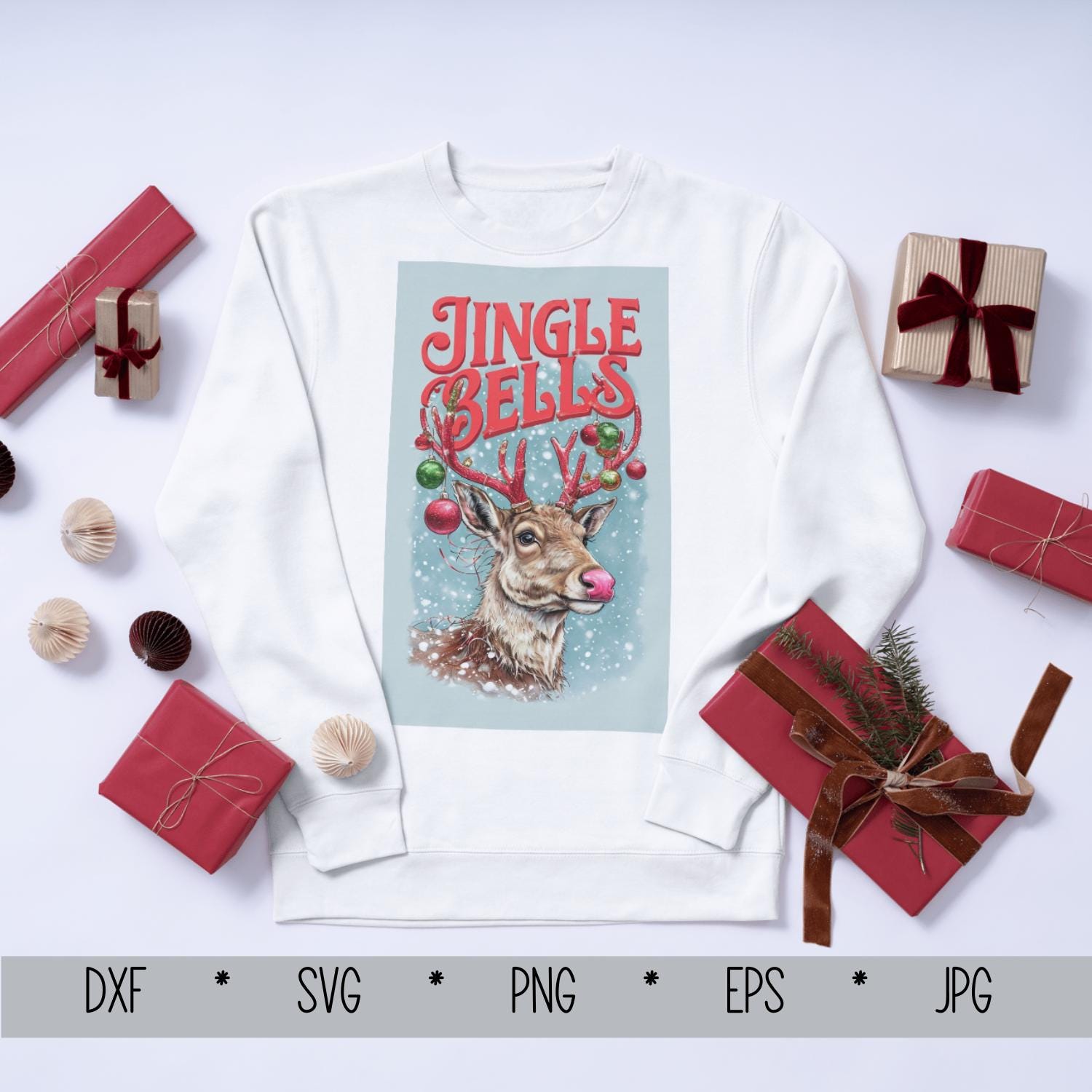 ジングルベル トナカイ | 鹿 | クリスマス | 面白いクリスマス