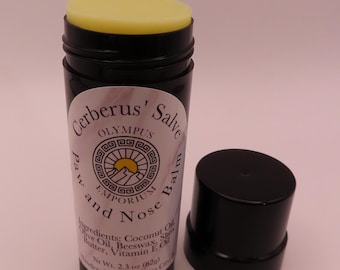 Bálsamo para patas y nariz Cerberus' Salve: cera de abejas natural, manteca de karité