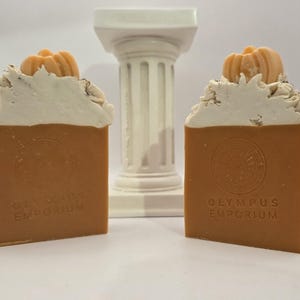 Pumpkin Spice Soap Bar | Pumpkin Puree, Nutmeg, Clove, Cinnamon, Vanilla Scent