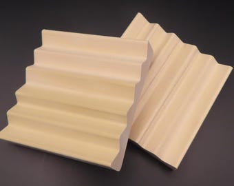 Jabonera de madera de álamo: Jabonera cuadrada
