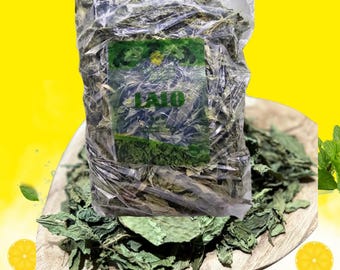 Lalo Sech - Authentic Haitian Lalo Lakay - Traditional Haitian Dried Spinach - Handpicked, All-Natural, Versatile Cooking Ingredient, 4oz