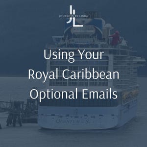 Modelos de e-mail opcionais da Royal Caribbean