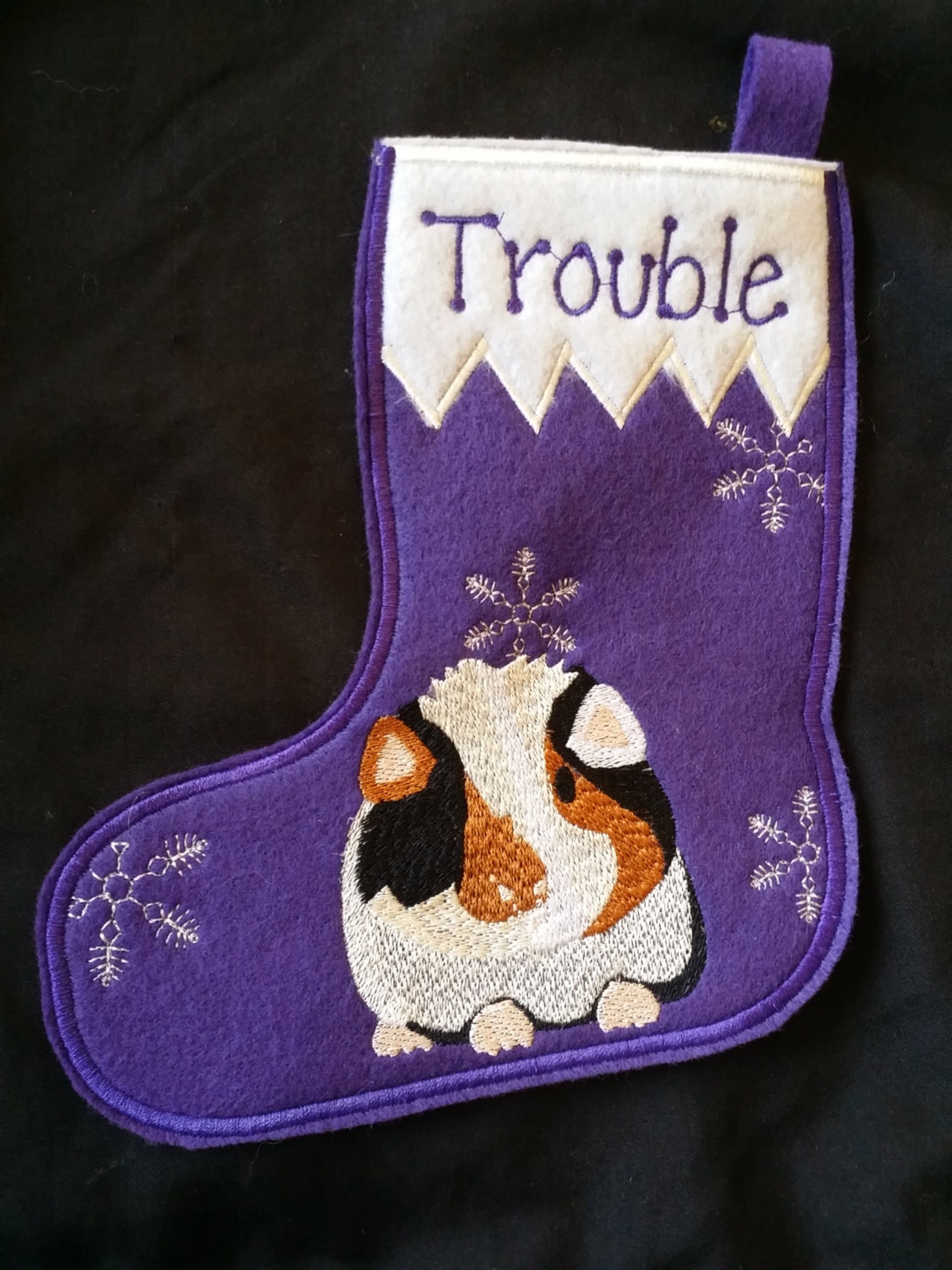 Guinea Pig Christmas Stockingpersonalized Etsy