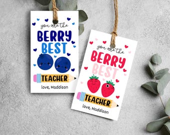 Teacher Appreciation Gift Tag, End of School Year Tag for Teacher, Thank You Teacher Tag Printable, Editable Gift Tag for Teacher