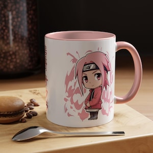 Sakura Mug - Embrace the Strength of the Cherry Blossom Ninja!