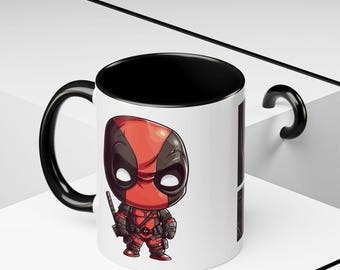 Kubek Deadpool - Pij jak najemnik z ustami!